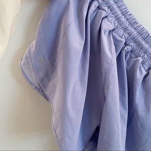 Periwinkle Lululemon Hotty Hot Shorts
